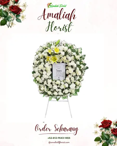 Krans Bunga Duka Wedding Outdoor Cibinong