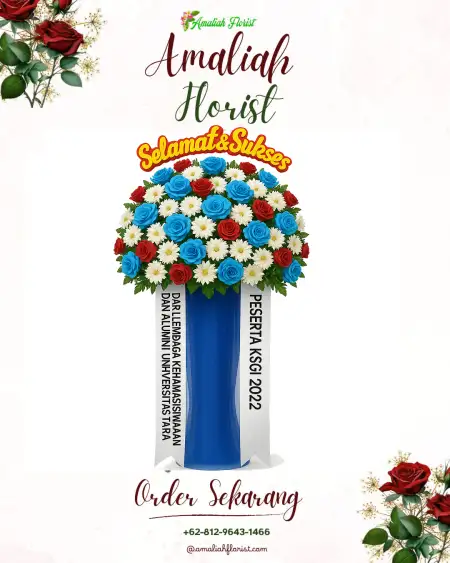 Standing Flowers Wedding Outdoor Cibinong
